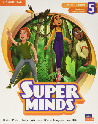 Super Minds Level 5. Workbook with Digital Pack (2nd Edition). Cambridge British English