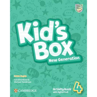 Kid's Box New Generation Level 4. Activity Book with Digital Pack. Cambridge British English