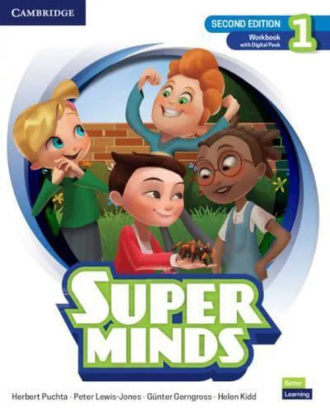 Super Minds Level 1. Workbook with Digital Pack (2nd Edition). Cambridge British English