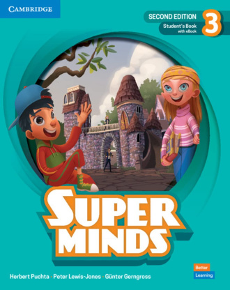 Super Minds Level 3. Student's Book with eBook (2nd Edition). Cambridge British English