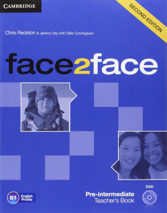 face2face Pre-intermediate. Teacher's Book with DVD (2nd Edition). Cambridge British English