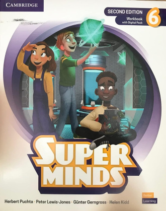 Super Minds Level 6. Workbook with Digital Pack (2nd Edition). Cambridge British English