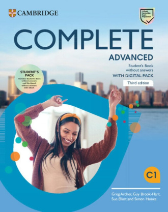 Complete Advanced. Student's Book with Answers with Digital Pack (3rd Edition). Cambridge International English