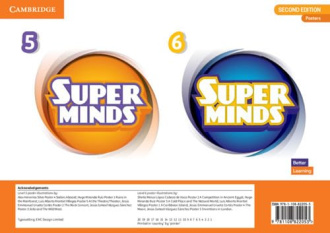 Super Minds Levels 5-6. Poster Pack (2nd Edition). Cambridge British English