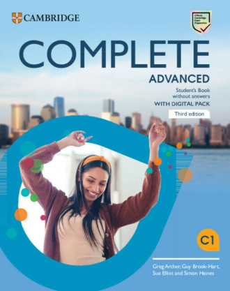 Complete Advanced. Student's Book without Answers with Digital Pack (3rd Edition). Cambridge International English