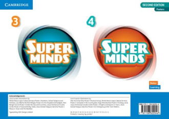 Super Minds Levels 3-4. Poster Pack (2nd Edition). Cambridge British English