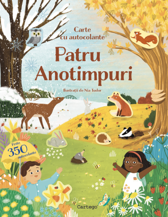 Patru anotimpuri Sticker Book (carte cu autocolante) – Joli Hannah, Nia Tudor