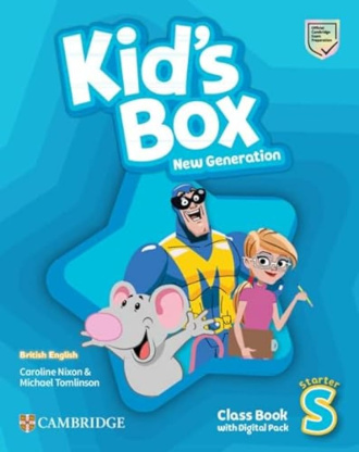 Kid's Box New Generation Starter. Class Book with Digital Pack. Cambridge British English