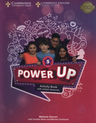 Power Up Level 5. Activity Book with Online Resources and Home Booklet. Cambridge British English