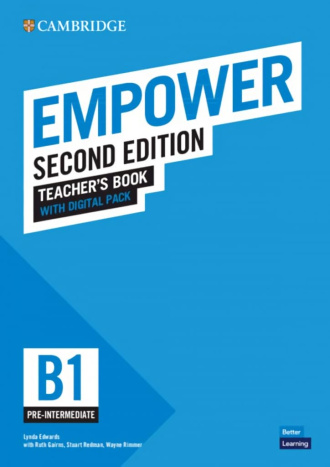 Empower Pre-intermediate/B1. Teacher's Book with Digital Pack (2nd edition). Cambridge British English