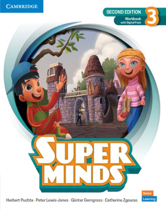 Super Minds Level 3. Workbook with Digital Pack (2nd Edition). Cambridge British English