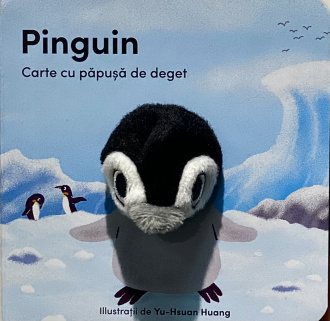 Pinguin (carte cu păpușă de deget) – Yu-Hsuan Huang